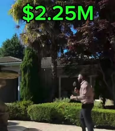 Adonay on a landscaped front walk