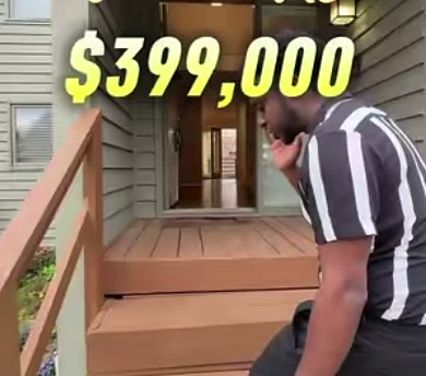 Adonay at the entry deck of a home in Columbia