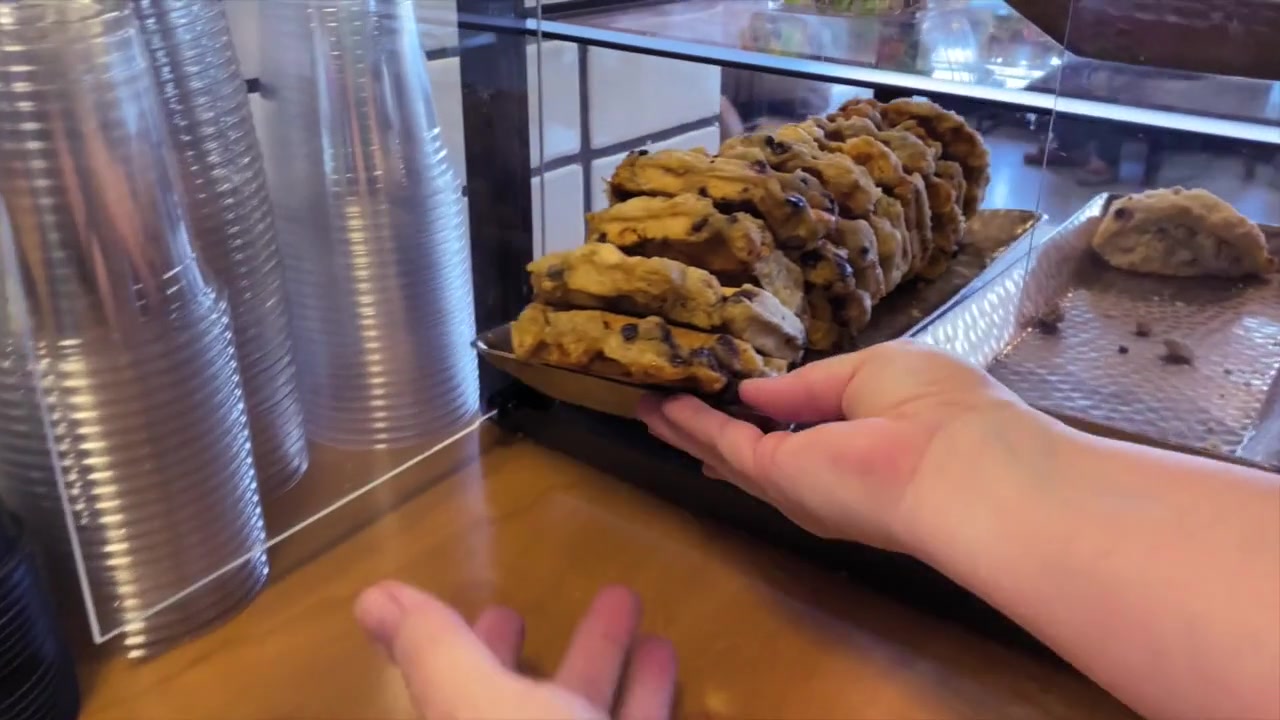 Muffins, scones, waffles and cookies